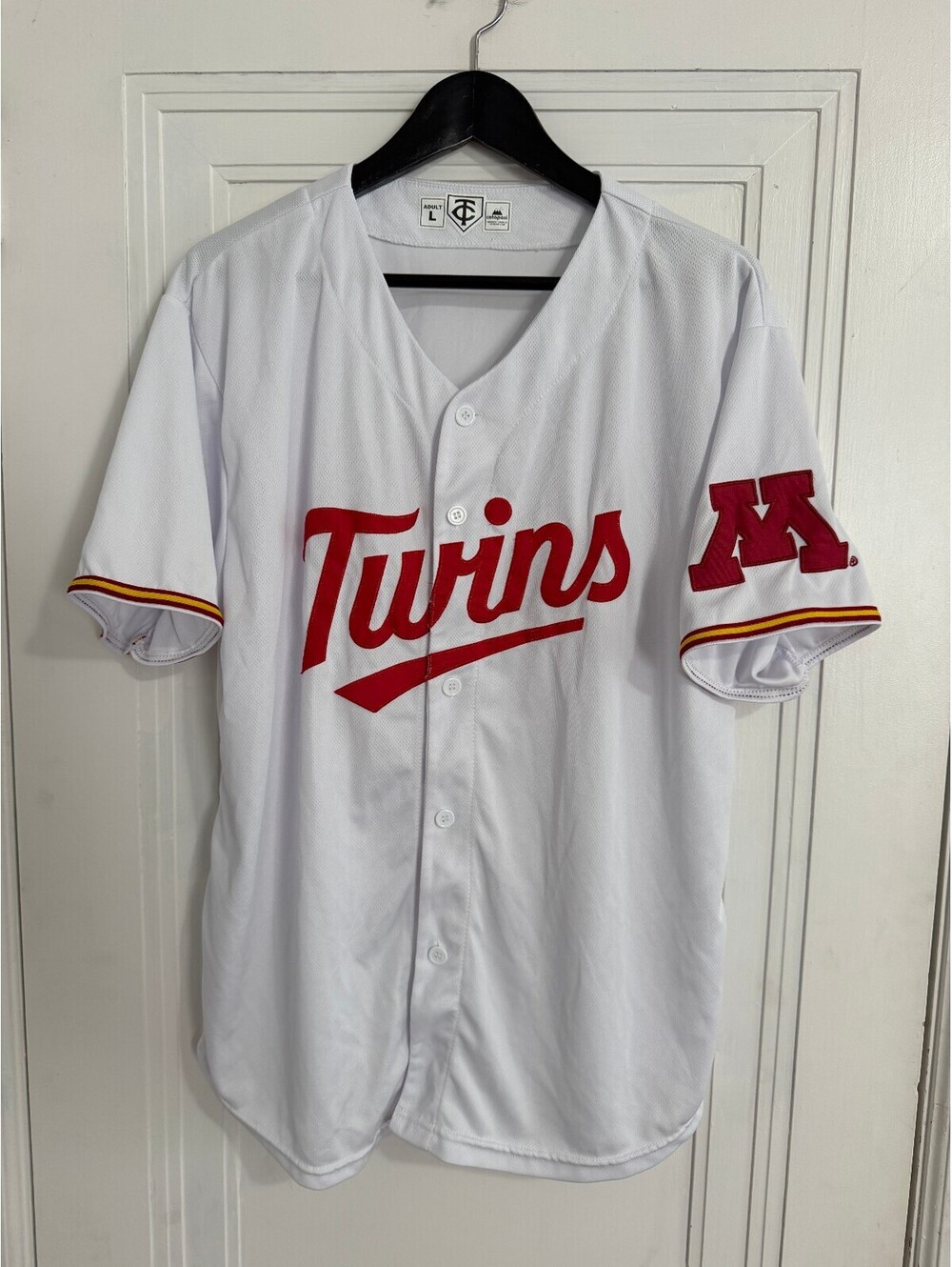 Minnesota Twins/Minnesota Gophers Co-Branded Jersey Size L - Picture 2 of 6